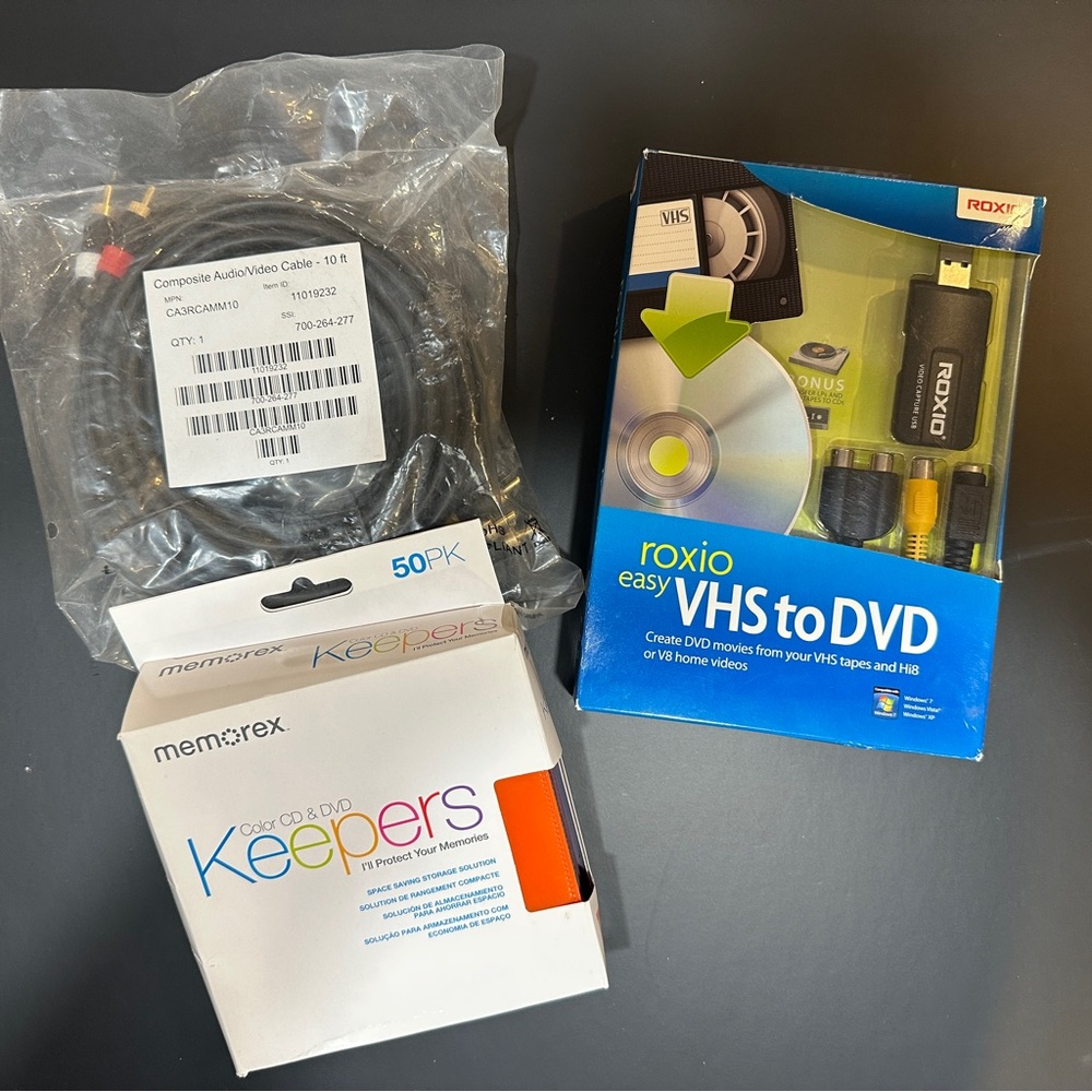 Roxio Easy VHS to DVD Converter